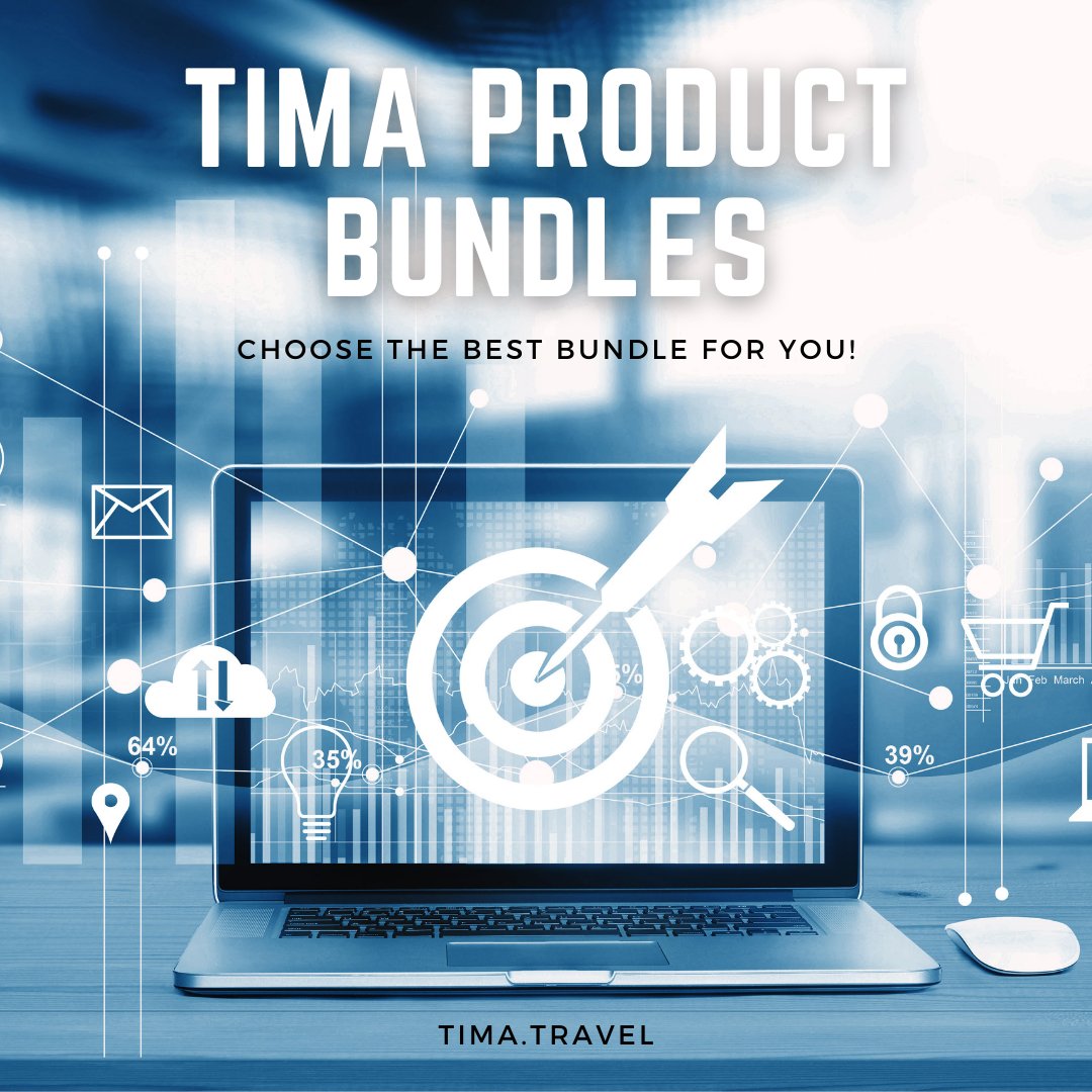TIMA_Talk's tweet image. #FEATUREPRODUCTFRIDAY!⭐

Have you heard of TIMA Product Bundles? 📦

Check out our bundles and get started today: bit.ly/3GckmiJ
.
.
#marketing #travel #travelagent #traveladvisor #travelmarketing #digitalmarketing