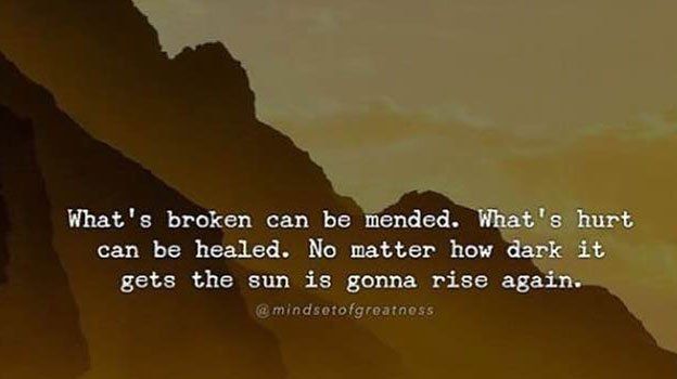 When you are going through a tough time, remember this phrase:
"This too shall pass."