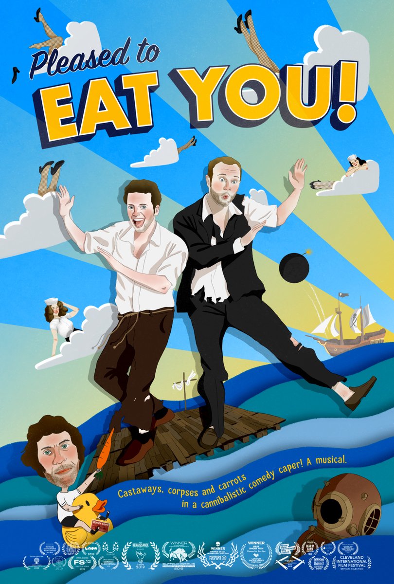 hedgecoco's tweet photo. See Pleased to Eat You! on the big screen at the 
@KINOFILM festival tomorrow - 2pm at the Chapeltown Picture House! And here's @i_am_mr_rabbit 's amazing poster because ANY EXCUSE #musical #shortfilm https://t.co/Dh5Pok0Wfd