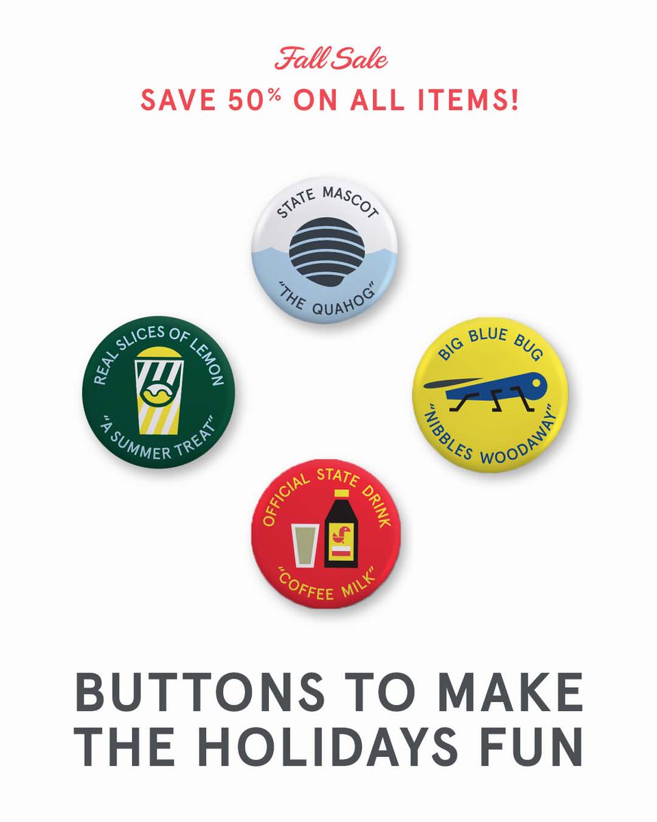 RedDotMerchCo's tweet photo. BOO! THE HOLIDAYS ARE AROUND THE CORNER!
What are you waiting for? Start your holiday shopping early with our site-wide sale—all products are 50% off! Plus a FREE GIFT with every order! Sale ends 10/24. Discount applied automatically at checkout.
https://t.co/RsR20TMSip https://t.co/vPDJXQqVyU
