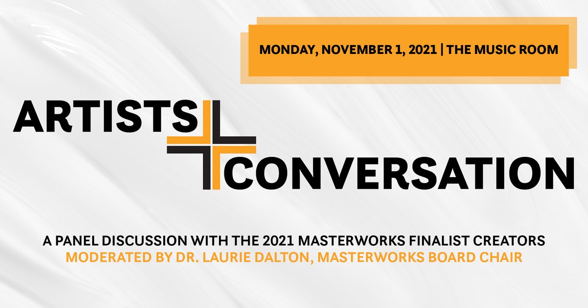 NSMasterworks's tweet photo. Artists &amp; Conversation | Our annual panel discussion!
Happening Mon. Nov. 1, 2021
Learn more &amp; RSVP: https://t.co/kuiY5ZEA1J https://t.co/J2NOsSb82u