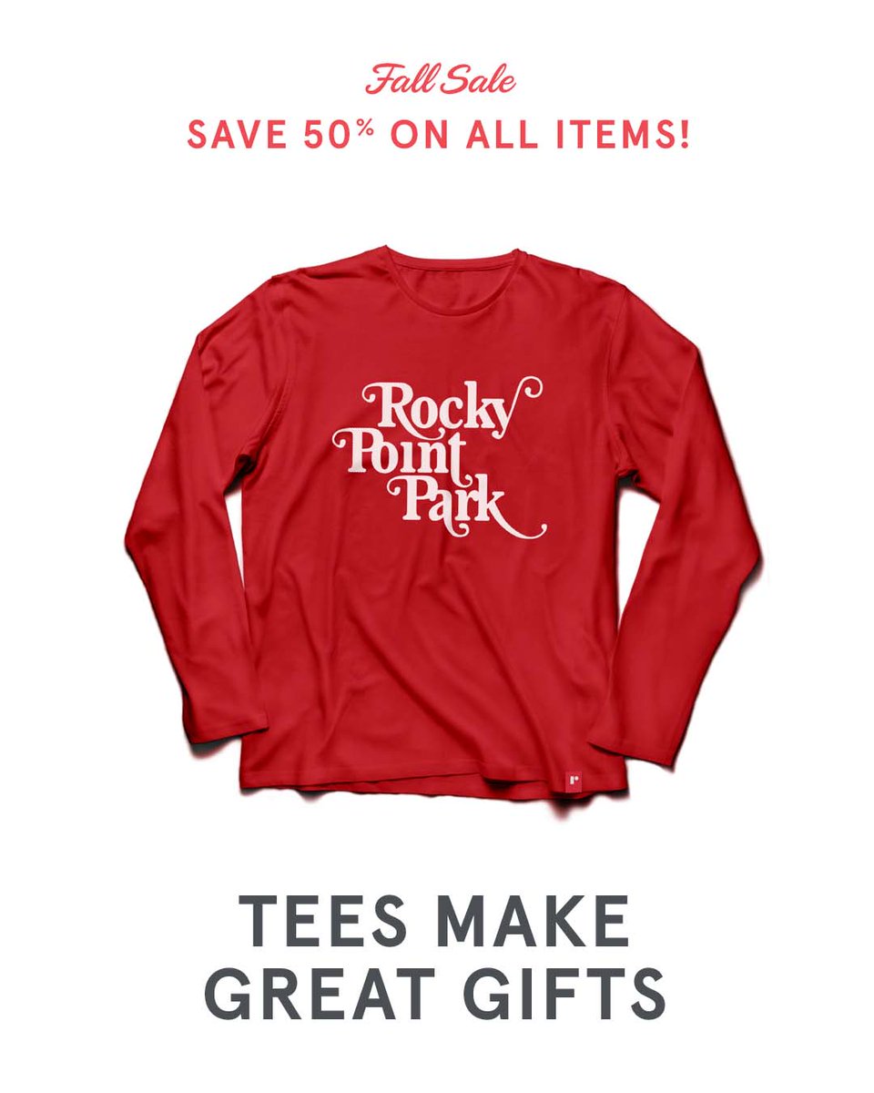 RedDotMerchCo's tweet photo. *** #FallSale – FINAL DAY! ***

Last chance for 50% off your entire order! Plus you get a #FREE GIFT with every order! #Sale ends tonight. #Discount applied automatically at checkout. https://t.co/RsR20TvhqR https://t.co/FwSiAjFEZK