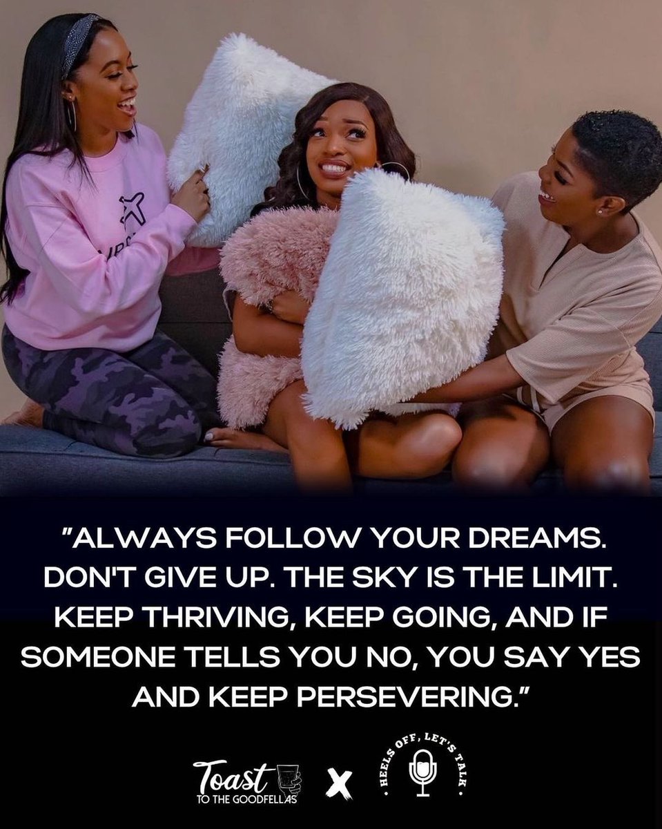 Every episode we ask our guest to give a toast to Southwest Florida and to leave them with a bit of advice. 

Here is what the ladies of the Heels Off Let’s Talk Podcast had to say and we couldn’t agree more. 

Now streaming everywhere you find podcasts. #T2TG #HeelsOffLetsTalk