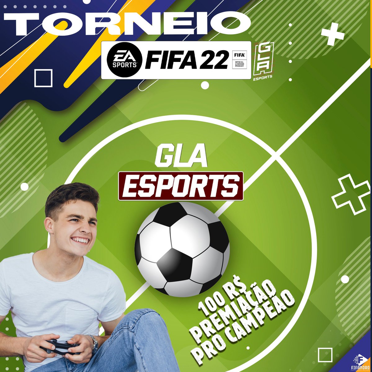 GlaSports's tweet photo. Boa tarde galera, se alguém quiser jogar um torneio gratuito no fifa 22 iniciando amanhã, so deixar um like aqui. https://t.co/ykC4ZzrJHs