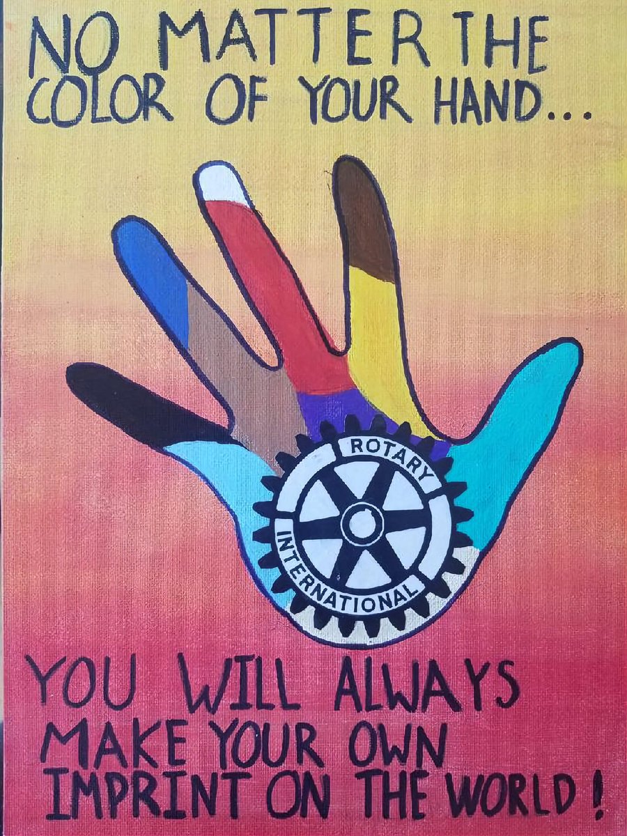 So proud of my 9-year-old niece! Wise words! 😍🤩 #Rotary