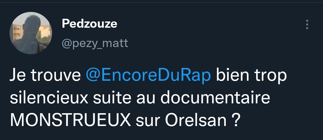 EncoreDuRap's tweet photo. Alors oui : j'ai adoré le documentaire sur Orelsan. 

C'est une chance rare d'avoir autant d'images d'archives sur l'ascension d'un artiste. 

Puis on apprend des choses même si on connaît déjà super bien l'univers d'Orel. Et surtout, ça permet de mieux comprendre certains sons. https://t.co/7bAbv1fp9L