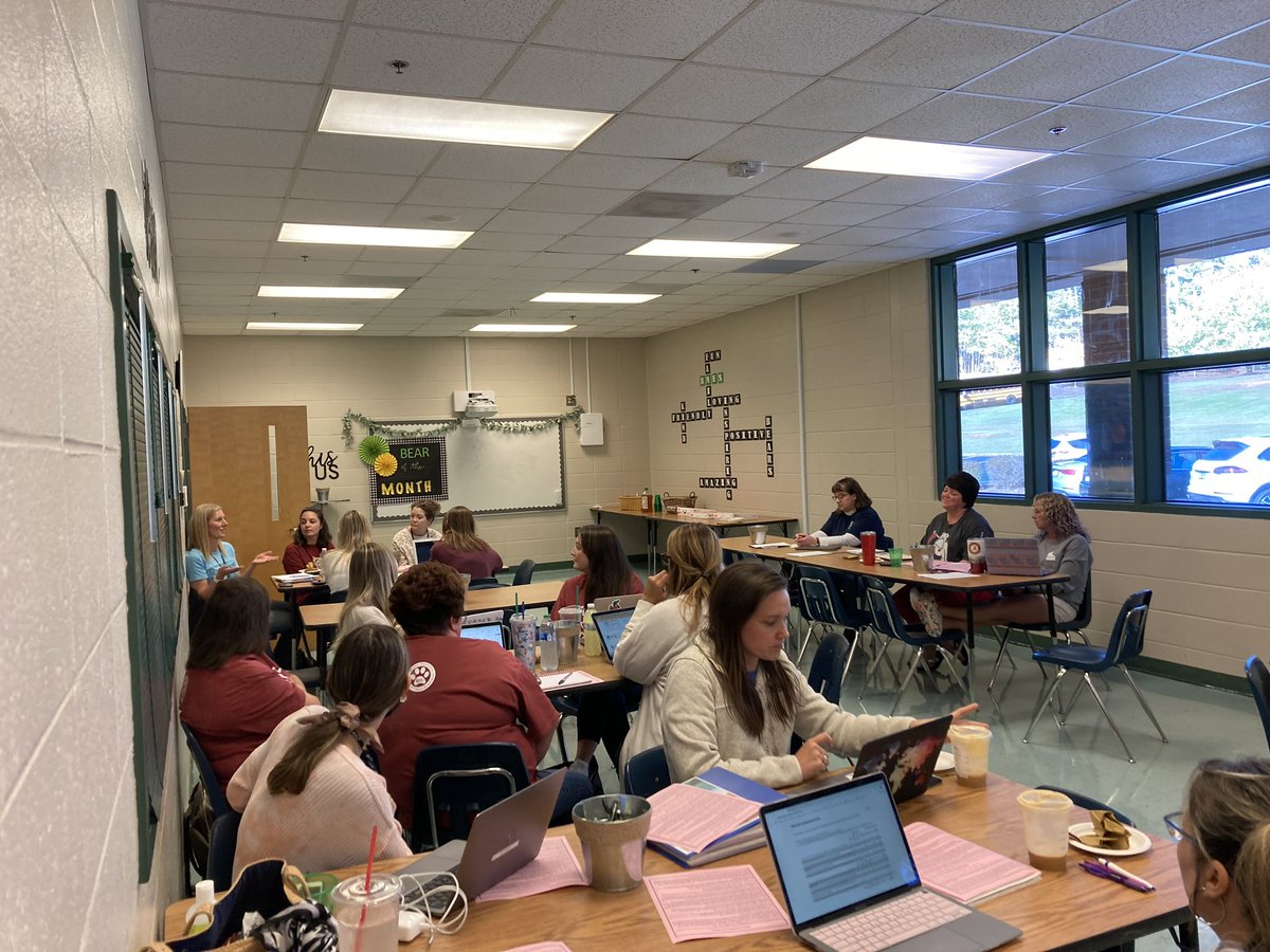 Thank you, <a href="/BMES_Dawson/">Black's Mill ES</a> , for hosting our 1st grade collaboration meeting! What an awesome group! 😃