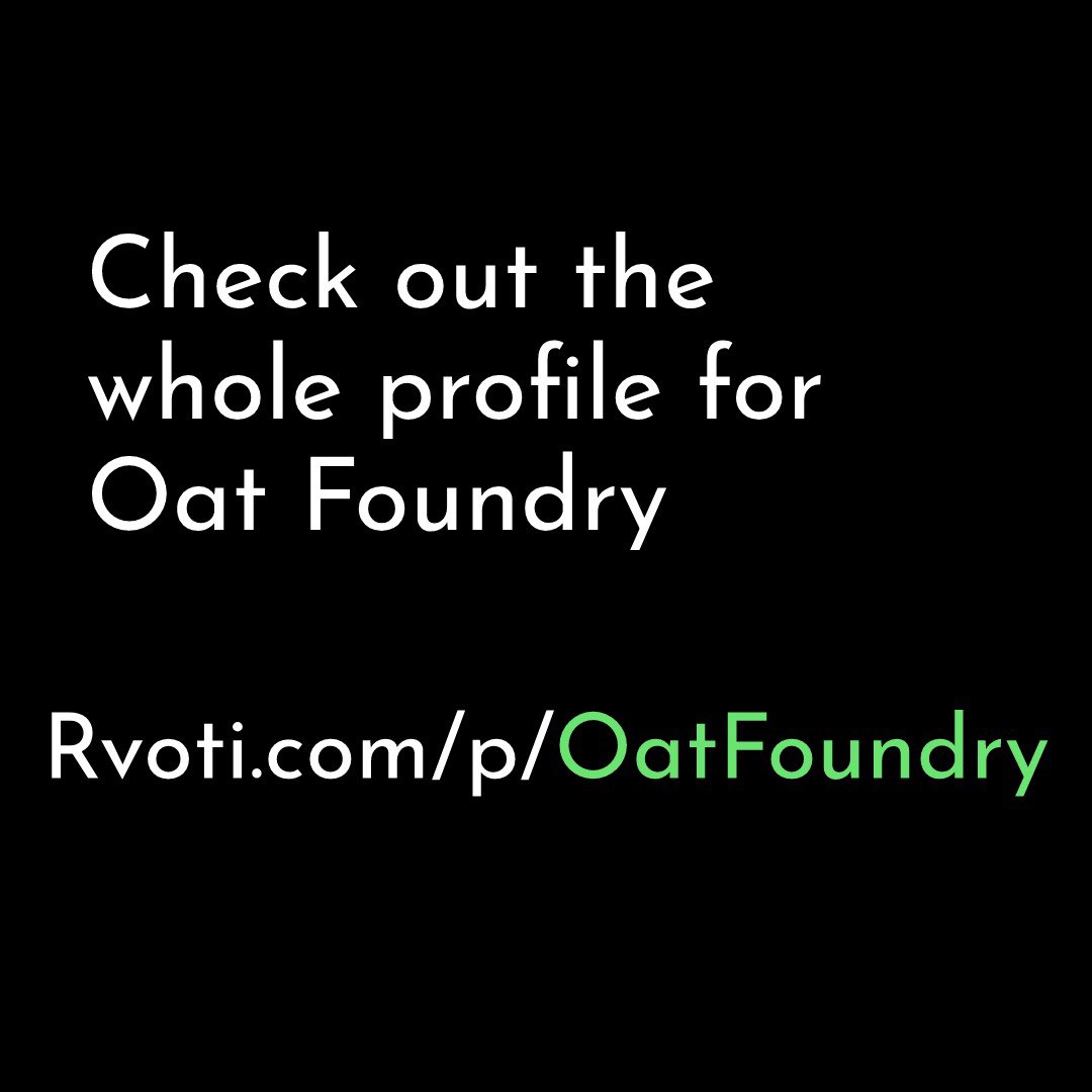 RvotiApp's tweet photo. We’re super excited for this week’s feature, Oat Foundry (@OatFoundry). Oat Foundry is an engineering agency based out of Philadelphia, PA that provides creative solutions for big businesses!

https://t.co/kT0Ewsviyi https://t.co/DPAYiZcNaU