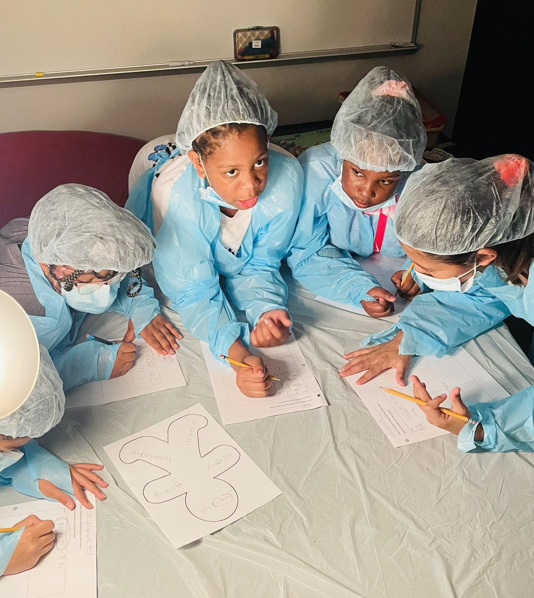 HE_Room501's tweet photo. My afternoon group was able to save their four patients during the Order of Operations Operating Room! @HumbleElemMath @HumbleISD_HE @MrsVelasco_HE https://t.co/yhDXUksbDd