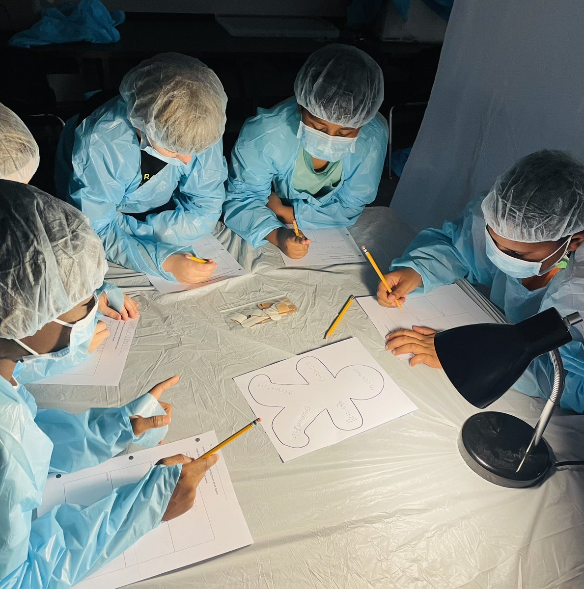 HE_Room501's tweet photo. My afternoon group was able to save their four patients during the Order of Operations Operating Room! @HumbleElemMath @HumbleISD_HE @MrsVelasco_HE https://t.co/yhDXUksbDd