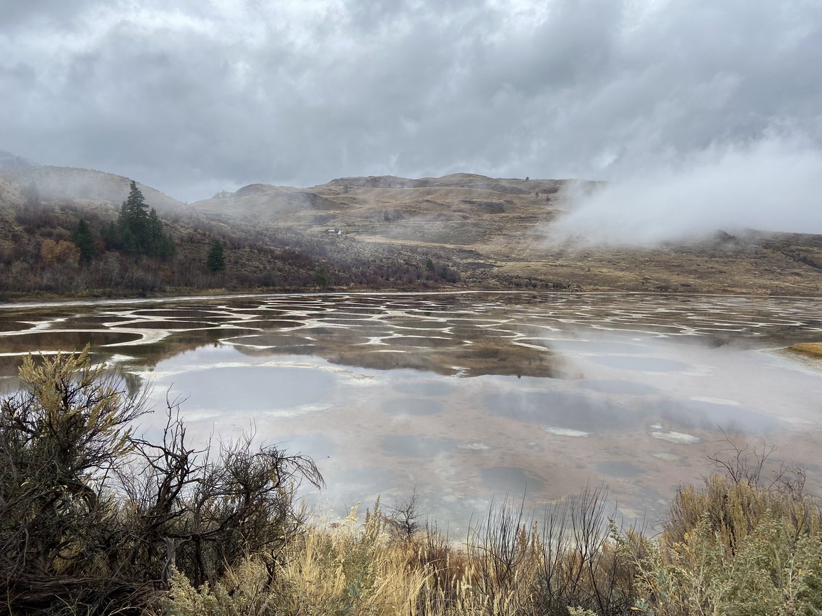 An amazing morning of learning on the land with <a href="/kathypierre4/">kathy pierre</a> and <a href="/caxasket/">Joseph Pierre</a> at Spotted Lake. <a href="/SD67News/">SD67 (Okanagan Skaha) Schools</a>