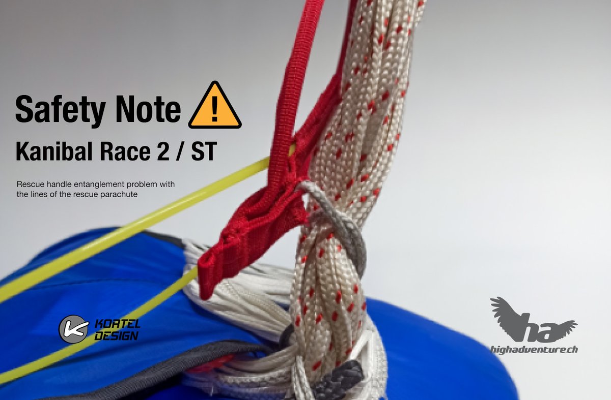 High Adventure (@high_adventure) on Twitter photo Sicherheitsmitteilung Gurtzeug <a href="/KortelDesign/">Kortel Design</a> #Kanibal Race 2 / Dringlichkeitsstufe: Hoch / Mehr infos: highadventure.ch #ha #highadventure #creativepilots #gleitschirmfliegen #paragliding #parapente Sicherheitsmitteilung Gurtzeug <a href="/KortelDesign/">Kortel Design</a> #Kanibal Race 2 / Dringlichkeitsstufe: Hoch / Mehr infos: highadventure.ch #ha #highadventure #creativepilots #gleitschirmfliegen #paragliding #parapente