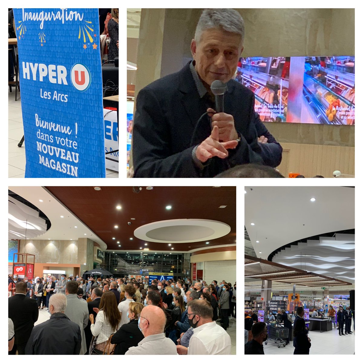 Balazuc2's tweet photo. Inauguration #hyperUlesarcs
Une entreprise de 280 salariés, exemplaire, avec à sa  tête un grand chef d’entreprise #stephaneBenhamou homme de conviction et porteur des valeurs entrepreneuriales. 👏
#rse #hqe 👍
#nicolebenhamou
#antoinemabille
#dominiqueschelcher
#upv présente https://t.co/PiyNtOAsnJ