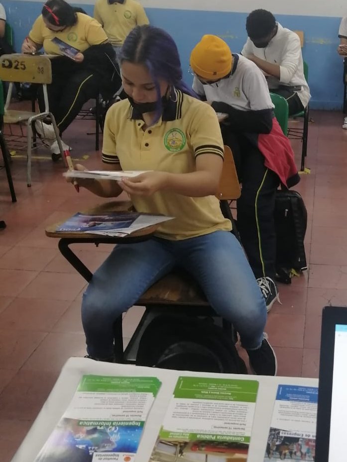 Queremos ser parte de tu proyecto de vida. Hoy visitamos la I. E Alfonso López Pumarejo #SomosUnaula