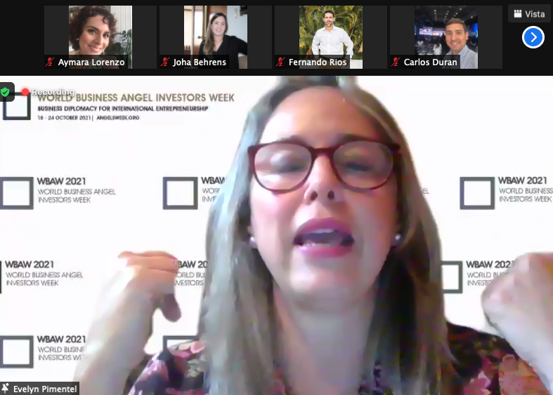 aymaralorenzo's tweet photo. #22Oct en la #WBAI Evelyn Pimentel "Hay un gran deterioro y debilidad institucional en todos los niveles y sectores y esto ha afectado al ecosistema emprendedor". https://t.co/mOS6utfYG1