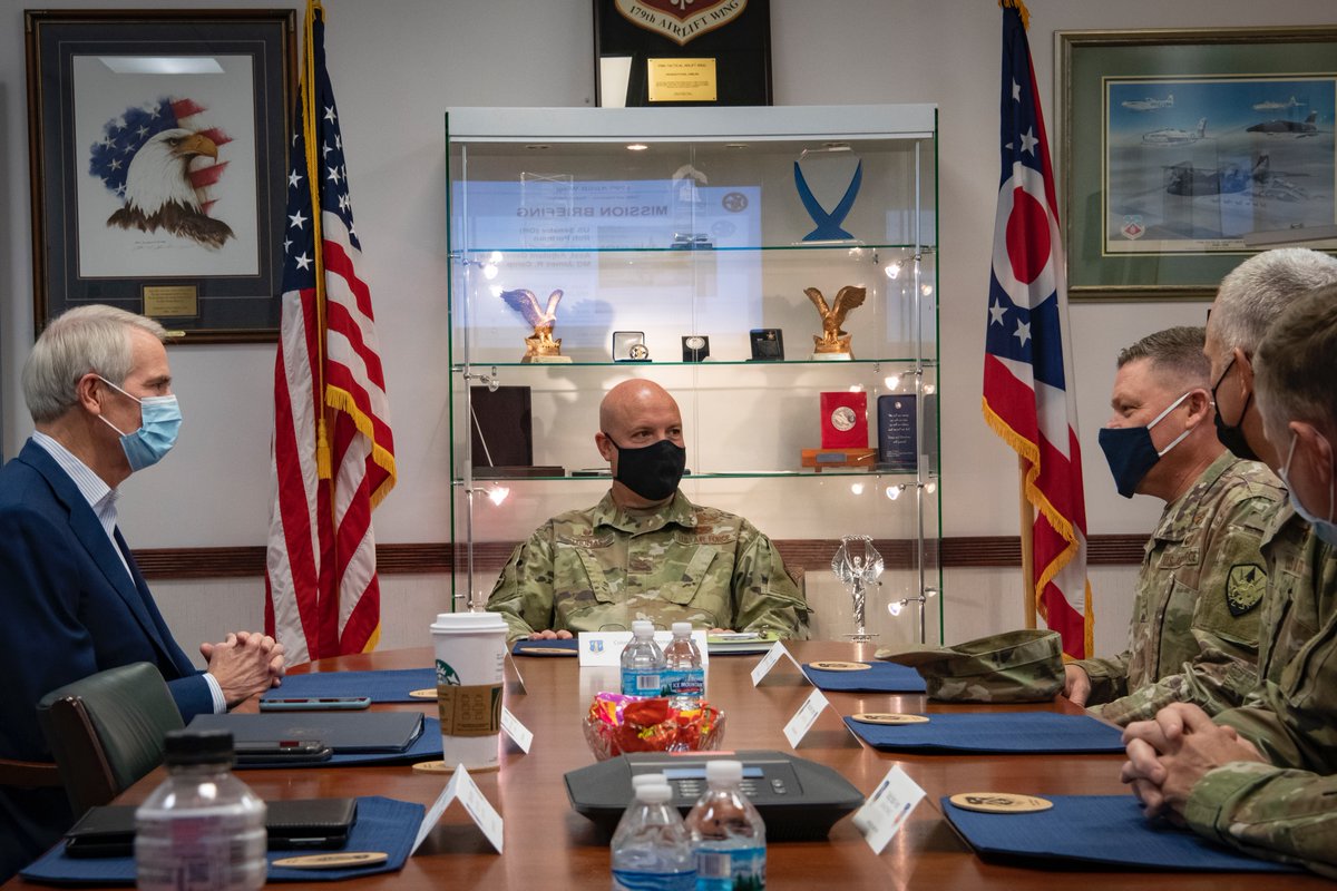 Thank you @senrobportman for visiting with us today, appreciate your continued support!