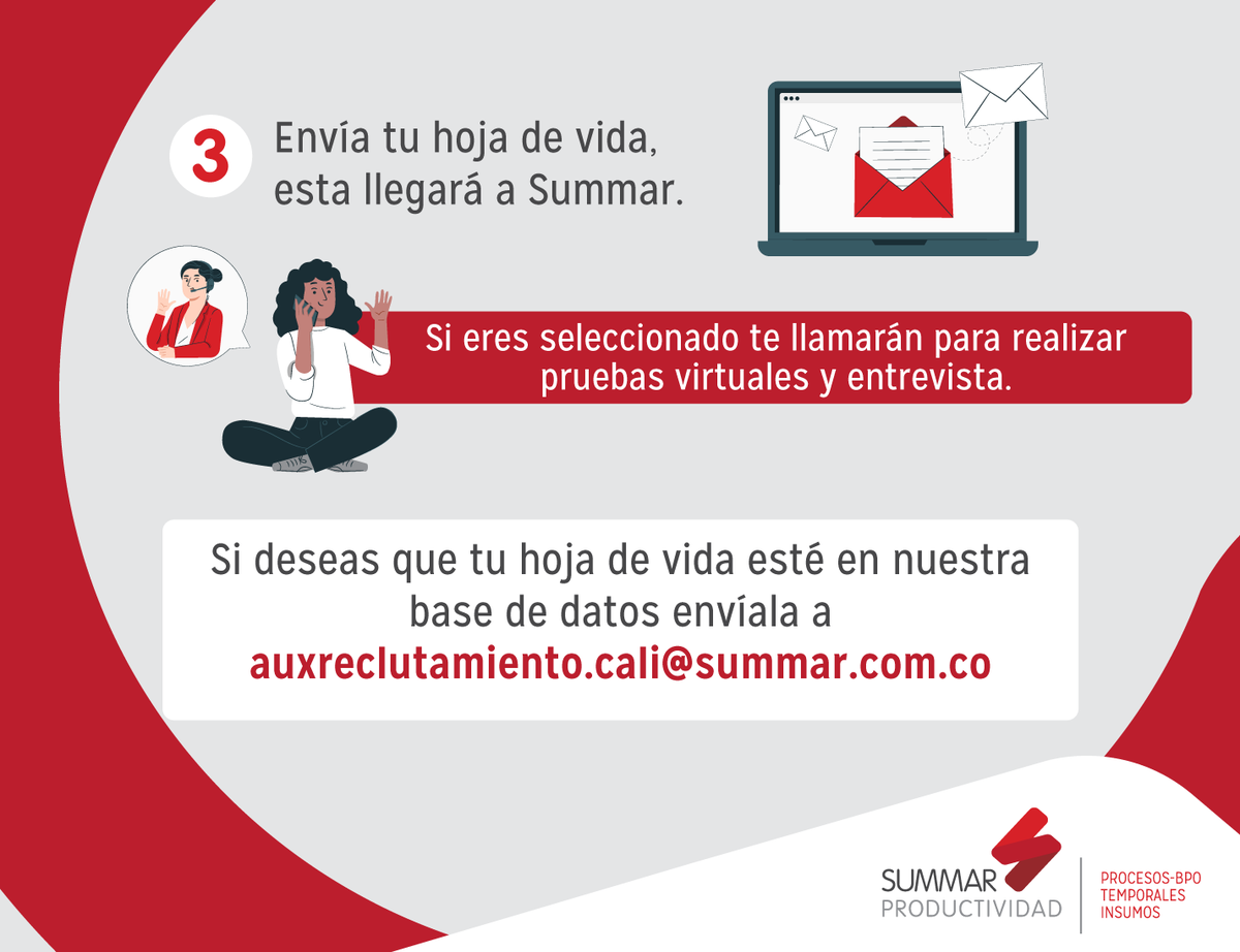summarpro's tweet photo. Súmmate a nuestro equipo de trabajo de forma ágil y segura.
Recuerda: Summar NO cobra por emplearte, ni por ninguna clase de carné. https://t.co/KbZ0oZXmcW