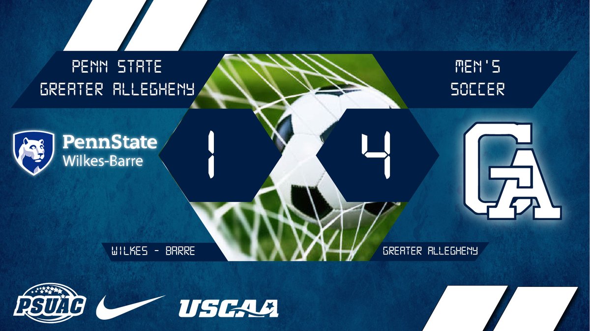 psugaathletics's tweet photo. GA Men's Soccer makes history with their first 10-win season ever in program history with a 4-1 win against Wilkes - Barre on a cold and rainy day.

On to the PSUAC Playoffs! #BeGreater https://t.co/yAGLd1NFlY