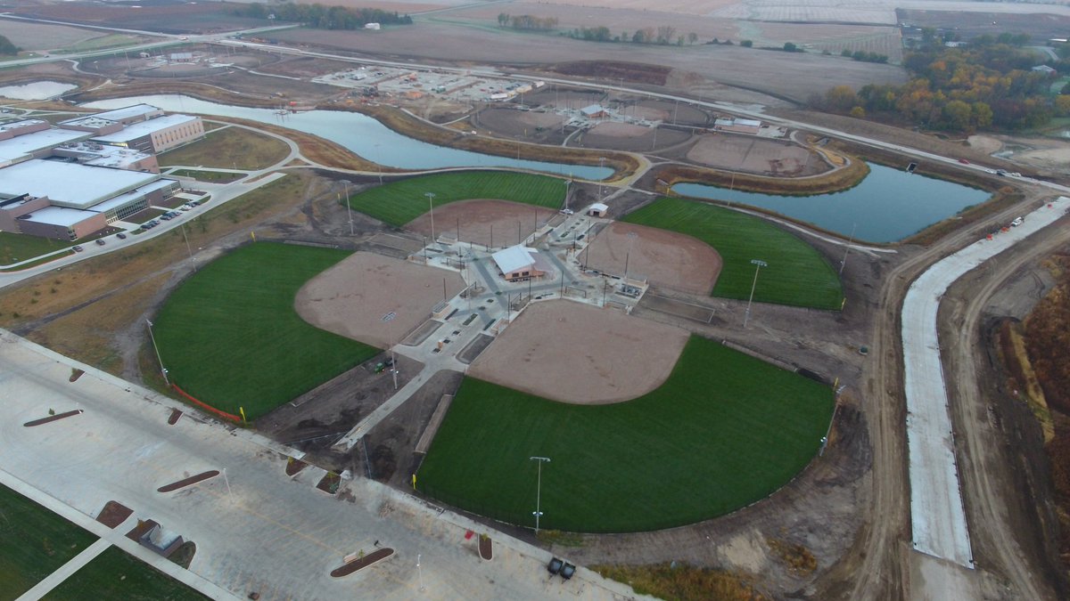IowaSportsTurf's tweet photo. Two more fields sodded at Triumph Park this week. https://t.co/0tzslNDVLy