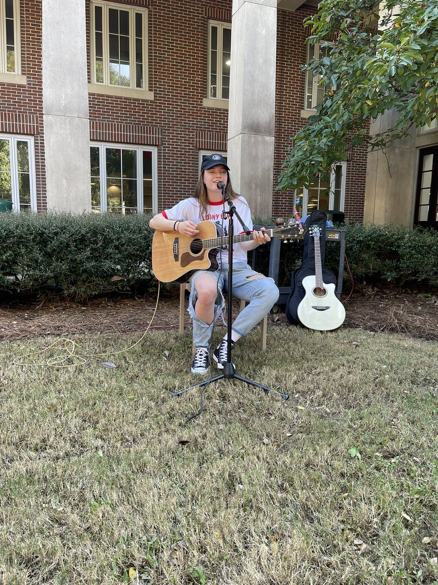 What a performance by LILLY HART at Hilltop Market! Check her music out on iTunes and Spotify 🔥#YeahPanthers | #PANTHERFAM