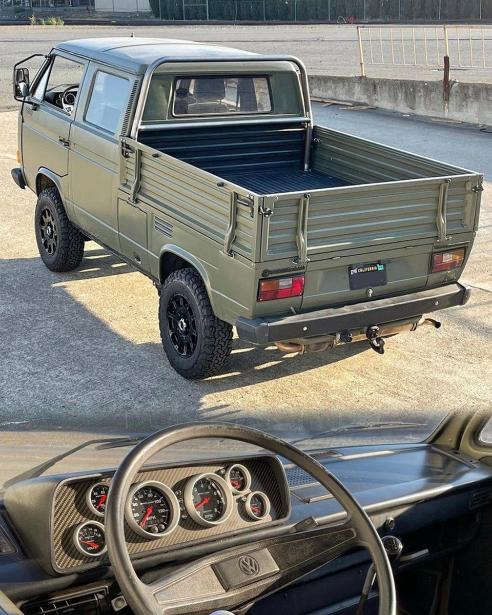 AutoMeter's tweet photo. Who’s ready for the weekend adventures?🙋‍♂️ @SmithProcess

#autometer #vw #volkswagon #gm #ecotec #syncrodoka #vwsyncro #4wd #classiccar #classictruck #hotrod #classicdaily #garagebuilt https://t.co/f2RzFATClC
