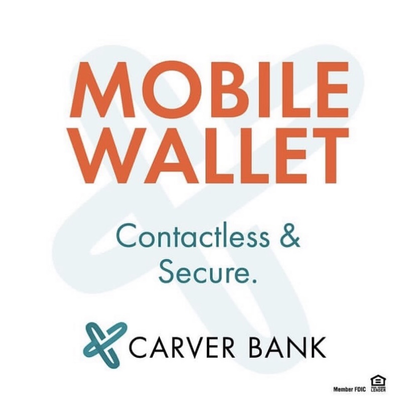 With a quick tap of your smartphone, you can use
your Carver debit card anywhere that accepts mobile
payments. 

Click the link below to learn more on how you can start using Carver as part of your mobile wallet.

carverbank.com/personal-solut…