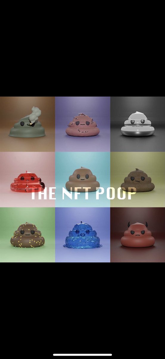 Officialpoopnft's tweet photo. Anything can be art.
If artist mean creator.
We all might be creator.
Because at least we create poop everyday.
If something created by human is art.
Then Poop is art as well.
Human is artist.

#nftpoop 
#humanart
#love https://t.co/XbiYnLaF5u