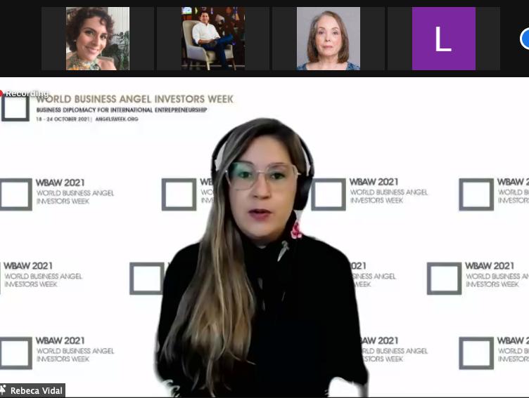 aymaralorenzo's tweet photo. #22Oct en la #WBAI @rebecavidal111 Ejecutiva Principal de Desarrollo de Pymes en CAF – Banco de Desarrollo de América Latina. "Estrategia y visión compartida son claves para lograr la articulación y la gobernanza en el ecosistema de emprendedores en un plazo de cinco años". https://t.co/nRnYqbOJO8