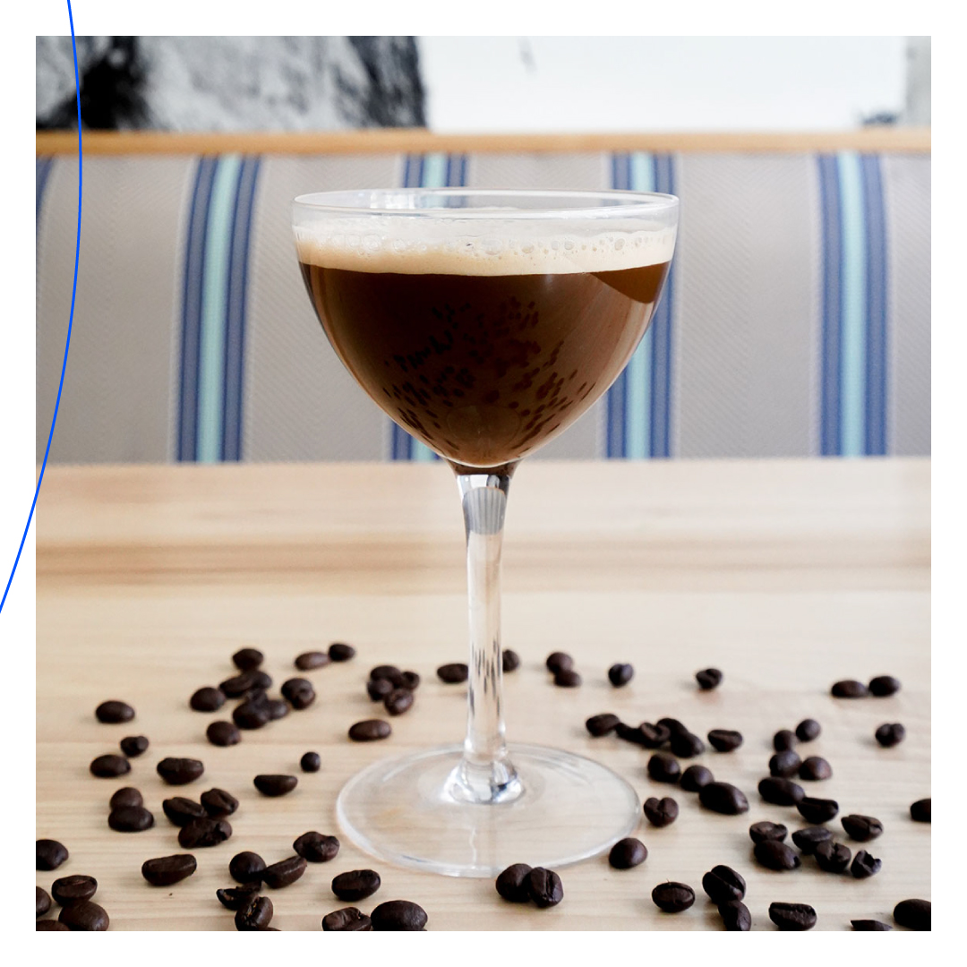 A #GreekEspressoMartini keeps you going on a busy day!😉 
#SalonikiGreek #Cambridge #CocktailLovers #DrinkResponsibly #Boston