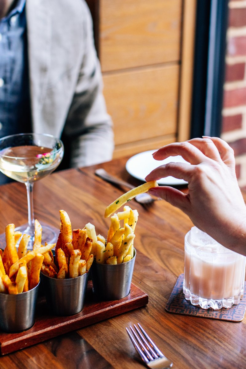 Start the night with a taste of decadence. Have you tried the Trio of Duck Fat Fries at Bourbon Steak yet?