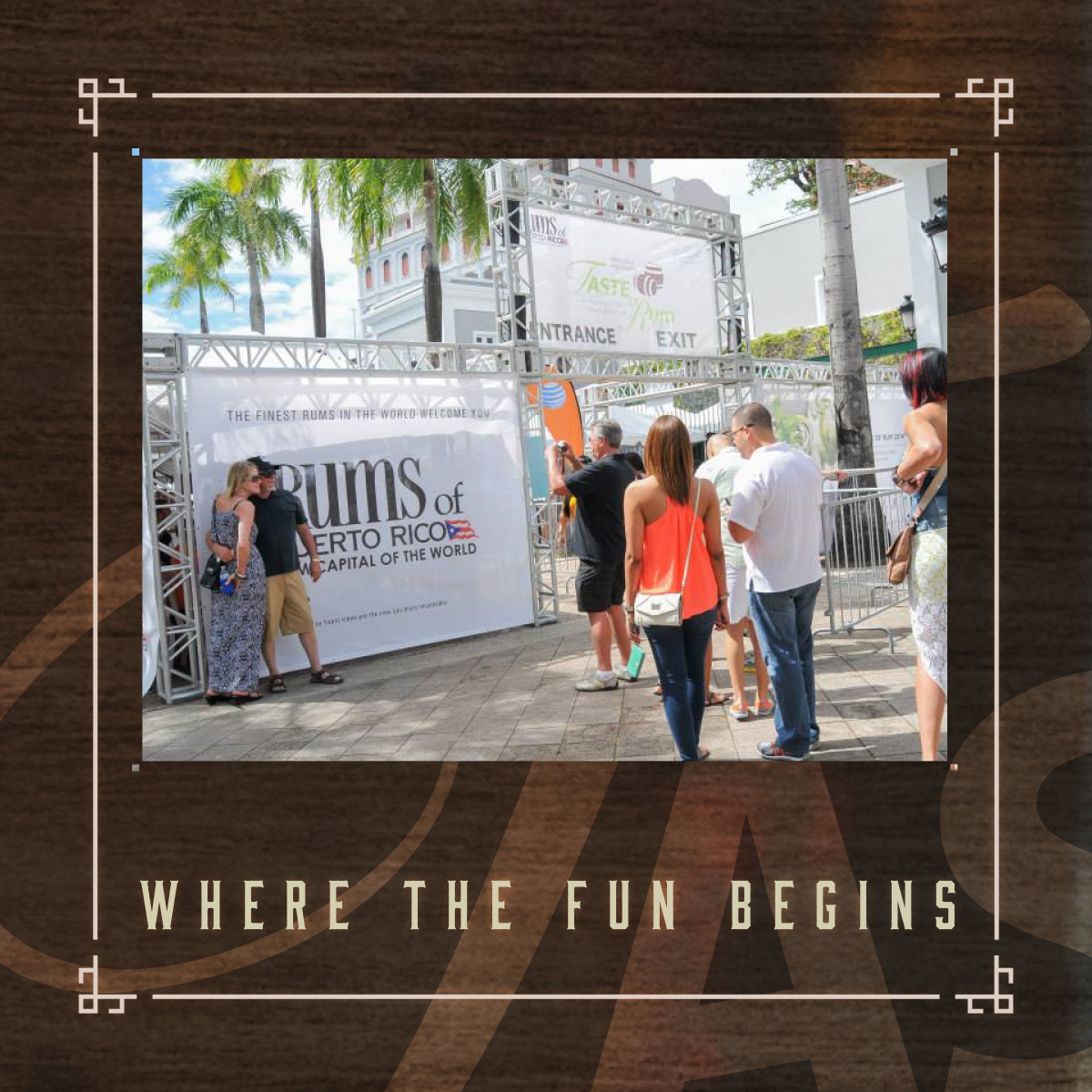 tasteofrum's tweet photo. Where the Fun Begins!
This is the ENTRANCE to a RUM EXPERIENCE!

@RumCapital @voyturisteando #puertorico #rumfest #caribbean #national #NationalRumFest #TasteOfRum #LiquidGold https://t.co/2br019hTHz