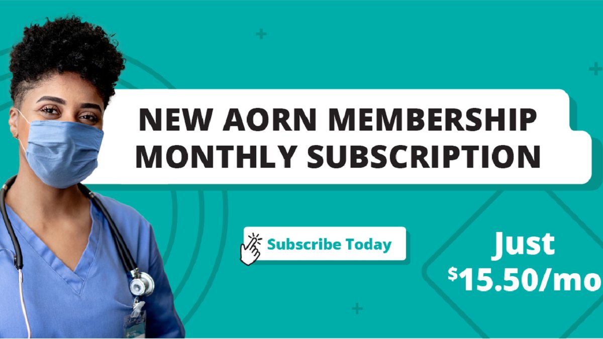 aorn's tweet photo. Gain access to vital members-only resources for just $15.50 per month with a new AORN membership monthly subscription! See qualifications and subscribe today! 
#AORN #ornurse #perioperativenurse #perioperative #operatingroomnurse https://t.co/vEXgD08h1G https://t.co/zt2i80UKF4