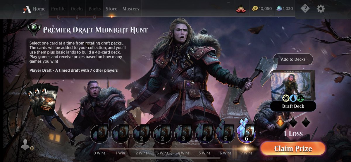 Joshjaa's tweet image. First trophy of the format, raw card advantage gas for days @lordtupperware @Marshall_LR