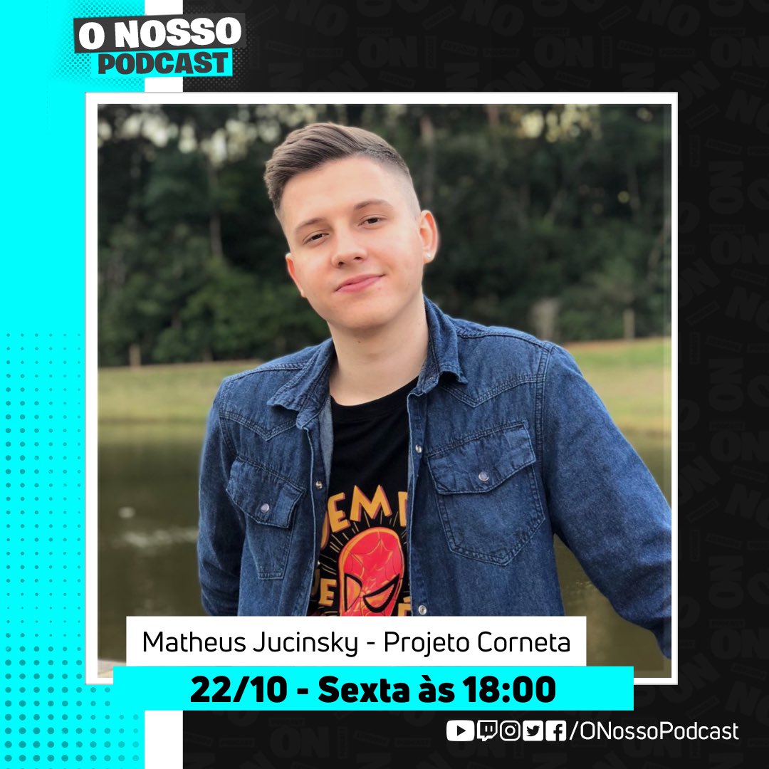 matheusjucinsky's tweet photo. AO VIVO!!! Vem me assistir no @onossopodcast 

https://t.co/UQV9g5yCrF https://t.co/VlWZfdhtC3