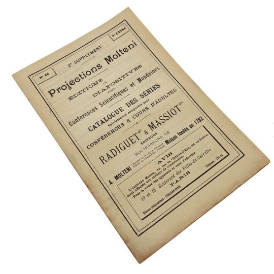 RealPreCinema's tweet photo. 1880
FRANÇOIS MARIE ALFRED MOLTENI (1837-1907)
#AlfredMolteni was another proponent of promoting the use of ‘Light Projections’ in teaching. In 1880, along with Stanislas-Étienne Meunier (1843-1925), he will host a masterful demonstration by the #projectionlantern. https://t.co/VW69a10yae