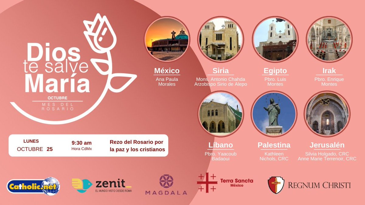 LegiondeCristo's tweet photo. Te invitamos este lunes a sumarte a este Rosario por la paz y los cristianos de Medio Oriente!

Aquí también lo explicamos más detenidamente - https://t.co/X0ujerQxLK https://t.co/N2HAtbpKOu