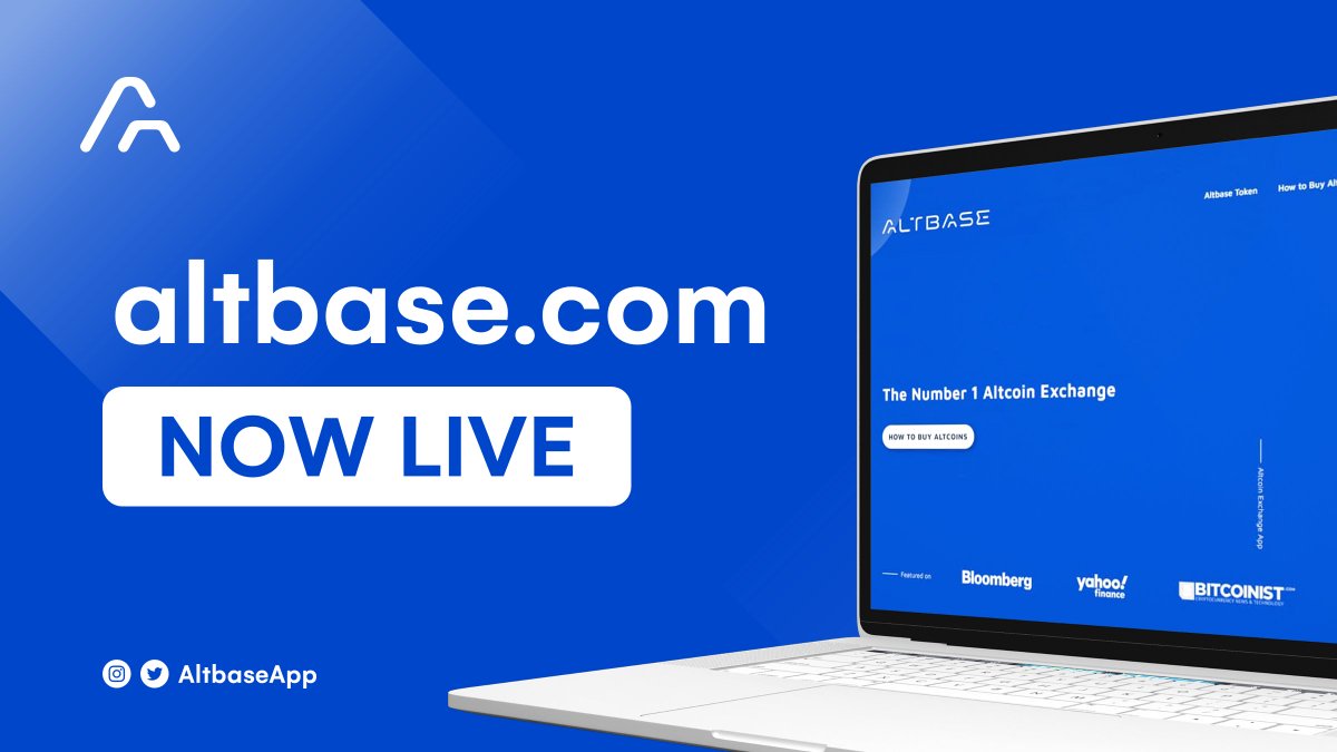 AltbaseApp's tweet image. Our Website is now LIVE! 🌐 

We've got a new look full of features. Our primary goal in developing this website was to provide a more intuitive user-friendly experience.

Altbase.com - The Home of Altcoins. Sounds great doesn't it?

Next stop, token launch on Oct 25!
