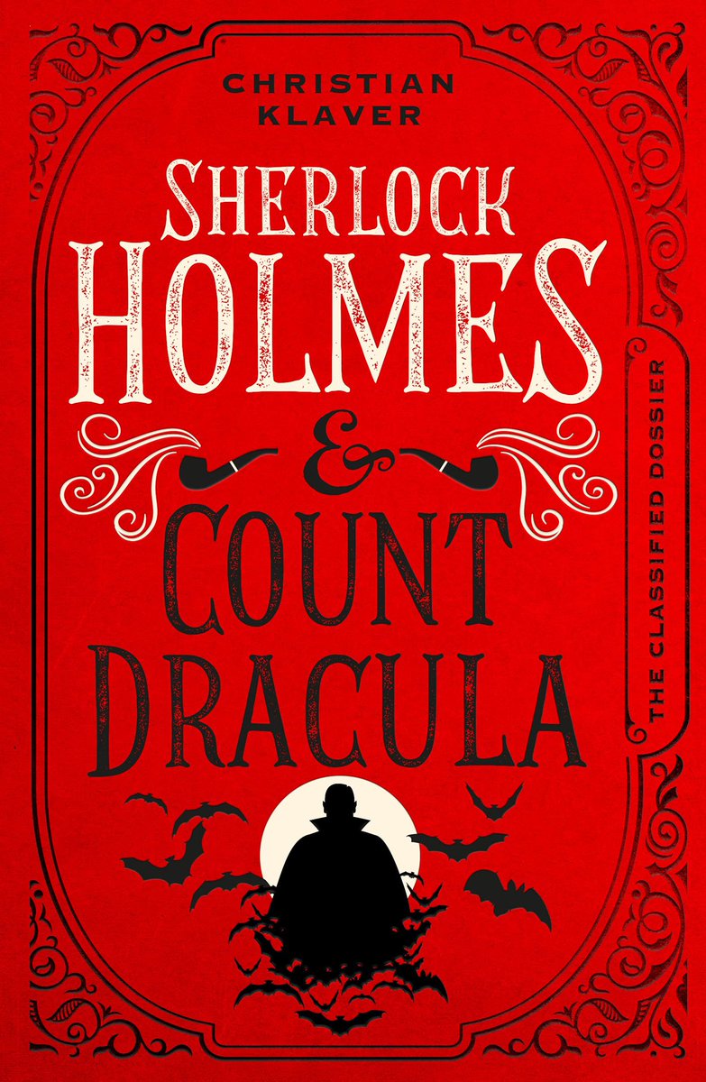 FlipNoir's tweet photo. On 1 of my quarterly #SherlockHolmes &amp; Professor Moriarty jags. Re-reading John Gardner’s Return of Moriarty series and Christian Klaver’s           ( @mrchrstn )really fun and well written Holmes pastiche Sherlock Holmes and Count Dracula.#Dracula #books #book #Audible https://t.co/88wwG5as5t