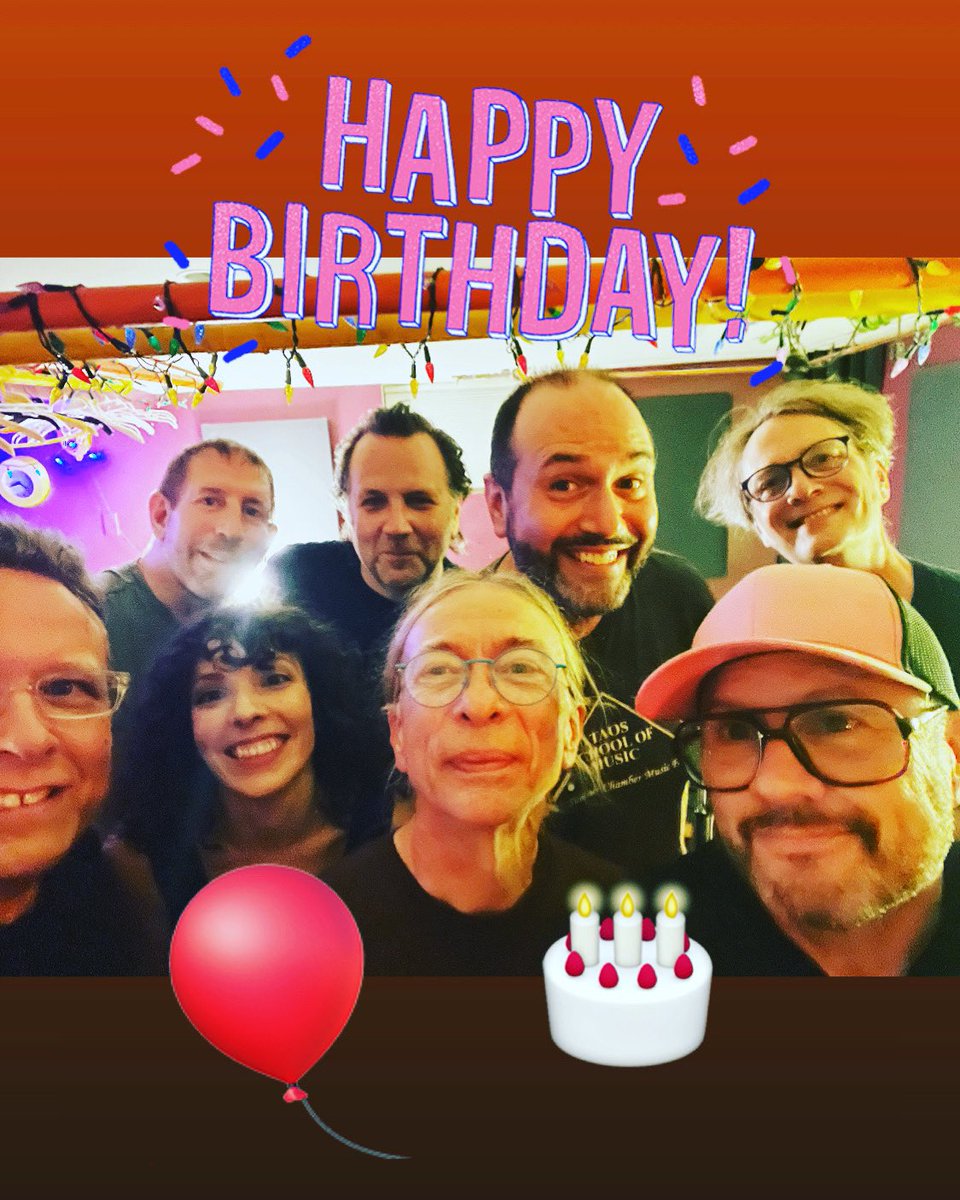 A big Happy Birthday to our dear friend and musical mate Greg Hawkes! What a pleasure it’s been knowing and playing music with him these last many years - he’s just the best! Wishing you a happy day and a great year to come, Greg! Love, the Eddies.

#greghawkes #thecars