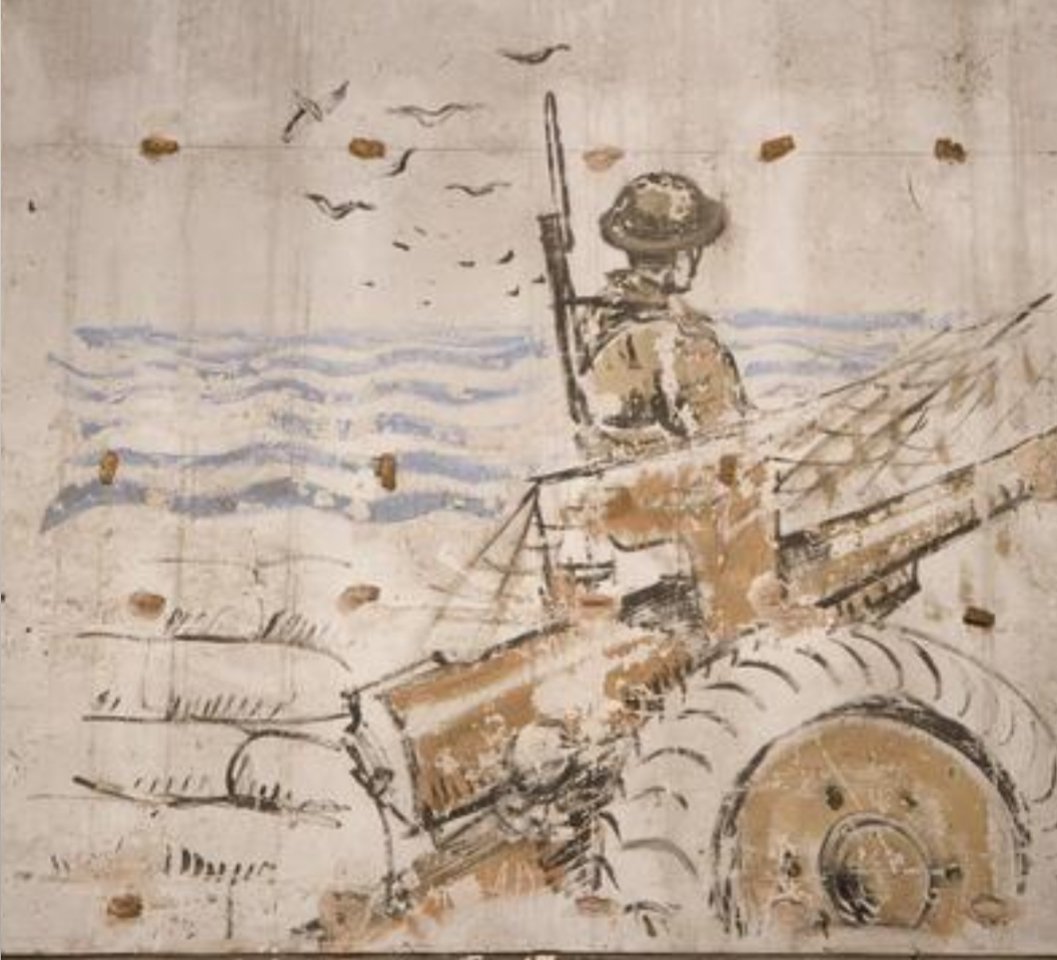 SilenceInPolish's tweet photo. A mural of Kraków, painted by Polish soldiers stationed in Arbroath during the Second World War.

From https://t.co/vvpDQvkjGo archives https://t.co/RuYd1aq0F7