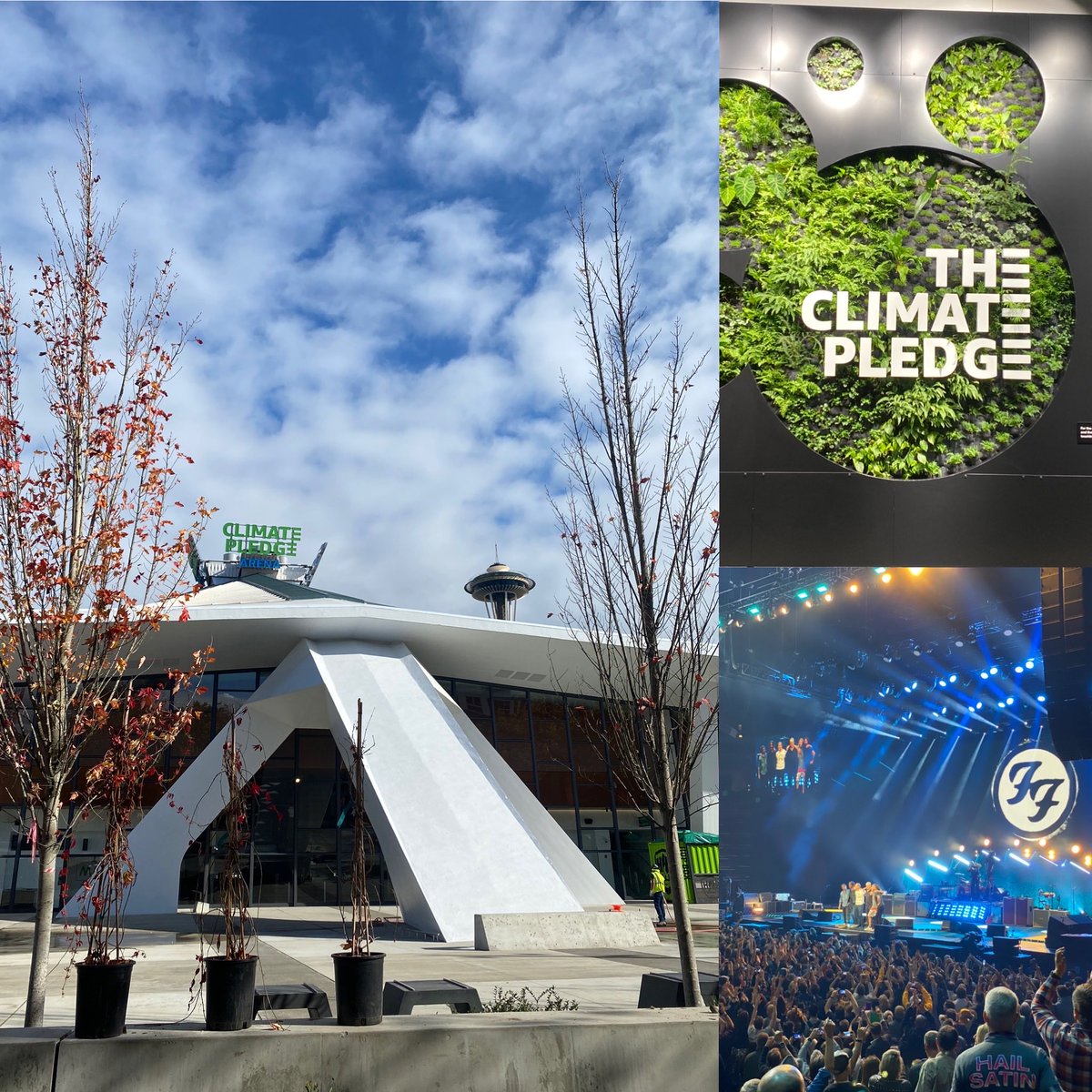 I’m so excited that ⁦@DTSchoolSeattle⁩ neighbor ⁦<a href="/ClimateArena/">Climate Pledge Arena</a>⁩ is finally open! How can we partner on environmental sustainability? ⁦<a href="/amazon/">Amazon</a>⁩