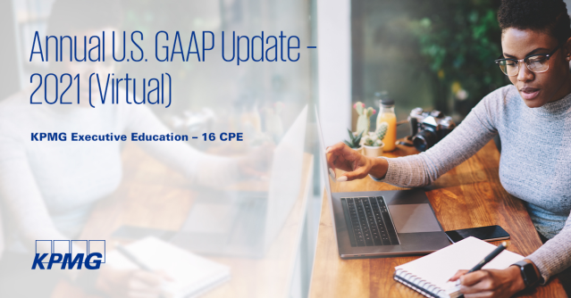 jofischetti's tweet photo. Register now for Annual U.S. GAAP Update – 2021, which covers recent developments affecting U.S. GAAP, effects of COVID-19, and future pronouncements. Join us (virtually) Nov. 8–11 or Dec. 14–17 (16 hours over 4 days). Estimated CPE: 16. https://t.co/xsXGdTPyUh https://t.co/AI6ZbGfN4L