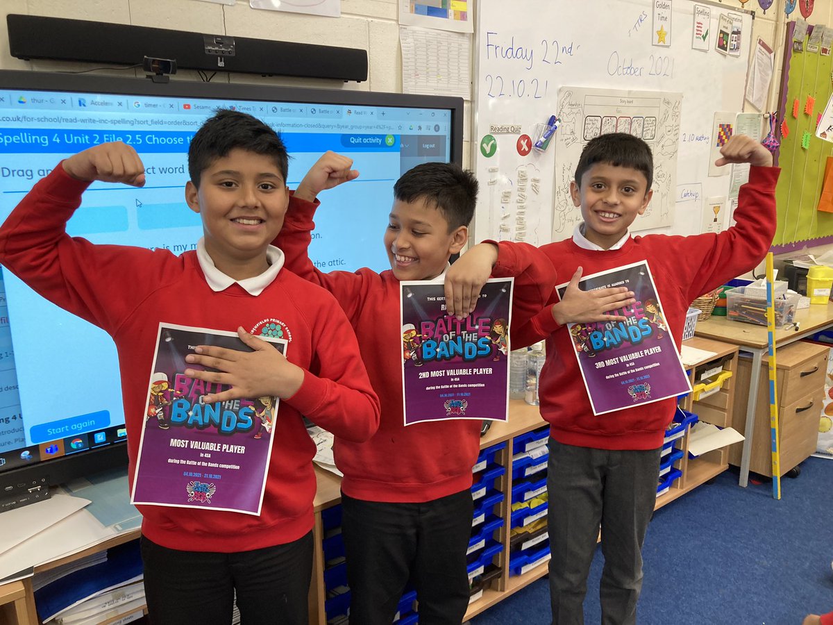 mrs_ahmed22's tweet photo. Super well done to the top three in 4SA who smashed their timetables! @BirchfieldsPS @Y4Bps https://t.co/xt56qZETEg