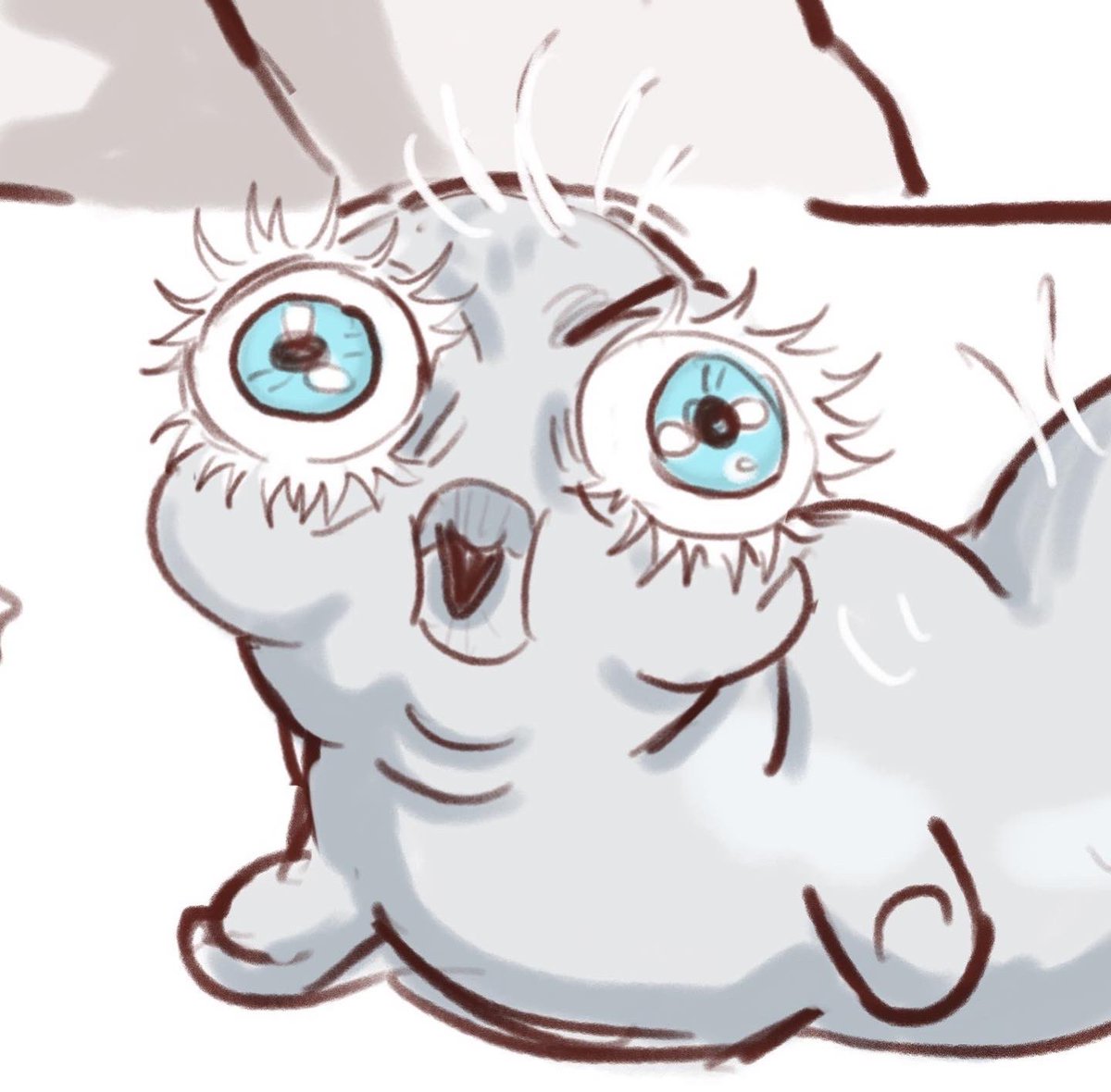 I’ve been drawing only pps for patreon for weeks now so I needed to draw something really stupid.
Please enjoy worm Gojo