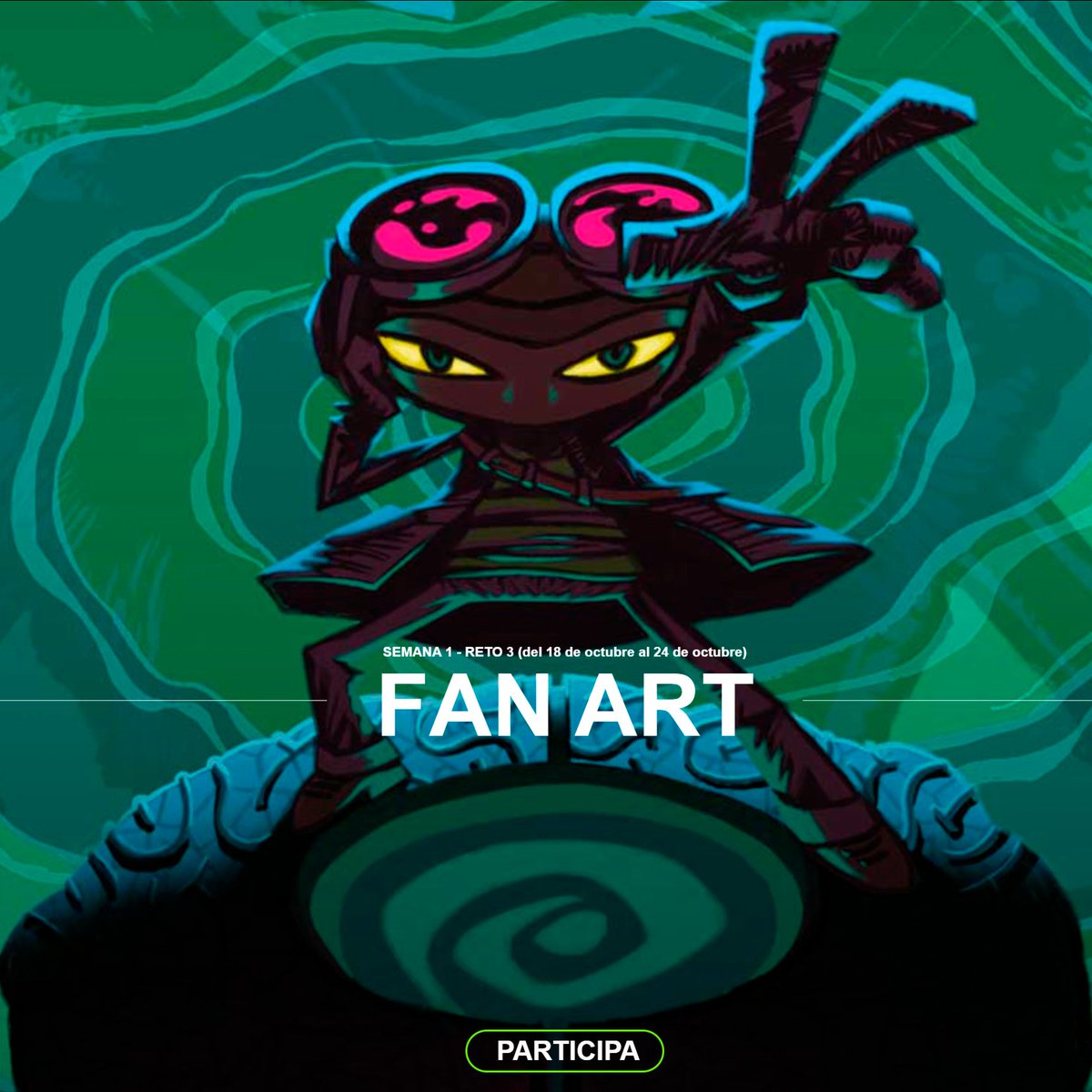 ¡Muchachos, llegó la hora del reto Gamepass by Oxxo! Esta es tu oportunidad para ganar $1,000 en efectivo y que nos demuestres tu habilidad como artista.
Mándanos tu fan art de Psychonauts 2 y ve los premios que tenemos para ti.
ENTRA YA👉 bit.ly/3BPTJxu
<a href="/Tiendas_OXXO/">Tiendas OXXO</a>