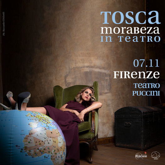 👉 𝗧𝗢𝗦𝗖𝗔 a Firenze - Morabeza  Teatro 7/11 2021, ore 21:30
Teatro Puccini, Firenze

Biglietti in prevendita su tinyurl.com/ToscaFirenze
O nei punti <a href="/boxtoscana/">Boxoffice Toscana</a> 

<a href="/VertigoMusic/">Vertigo Music</a>  <a href="/ItaliaJazz_it/">ItaliaJazz</a>