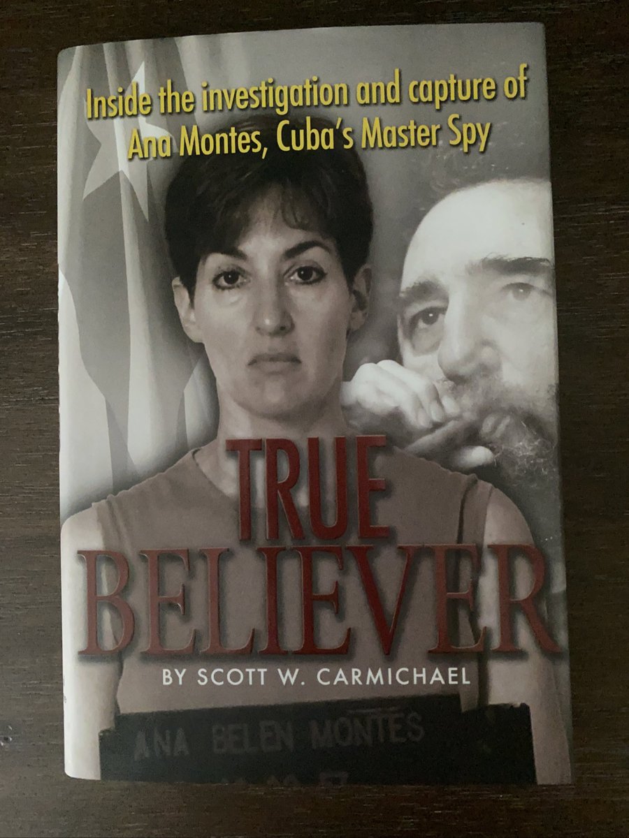 DailyBookDrop's tweet photo. Some of you might know this story at a high level, but many haven’t heard of Ana Montes, largely because there were more publicly impactful things happening when she got arrested. The book is thin, because it’s a first hand account of the CI investigation. Let’s go! -@ImposeCost https://t.co/k67FRqTYBP