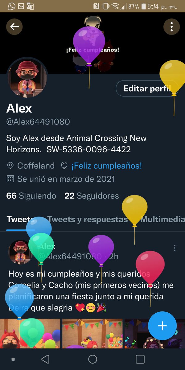 Alex64491080's tweet photo. Que lindos globitos🎈🎈 https://t.co/OBbLb2PZFe