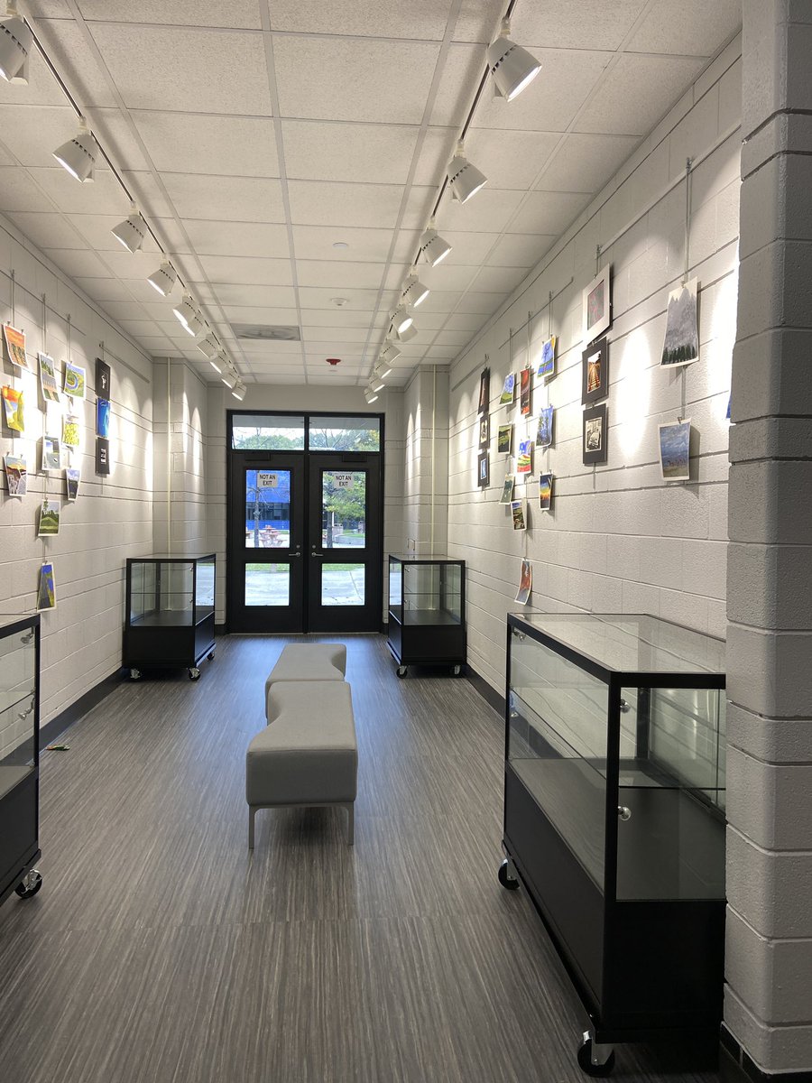 bridgetfalenski's tweet photo. Go see some of my incredible intro to painting student work in the school gallery. #onlywb #wbsd https://t.co/5BvuRgWeRw