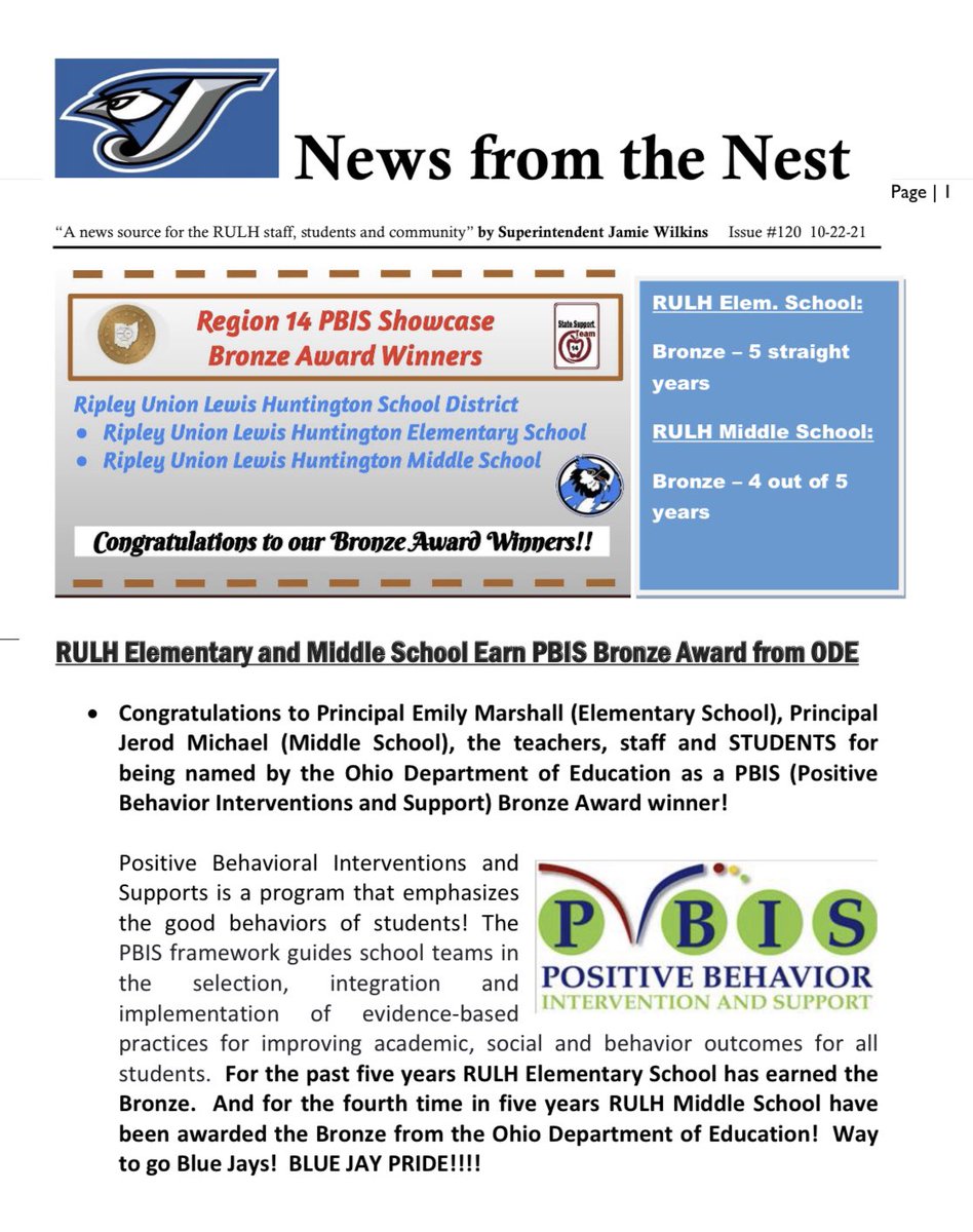 rulhsd's tweet photo. Click the link to read News from the Nest (a weekly newsletter by Superintendent Jamie Wilkins). https://t.co/rytGcuLbhe https://t.co/oztmPrWjaa